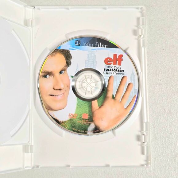 Elf DVD Will Ferrell InfiniFilm Edition 2-disc - Picture 3 of 4
